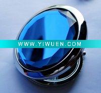 Wholesale Promotion gift foldable metal cosmetic mirror (XS-HZJ001)