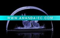 Wholesale Blank crystal cube
