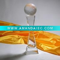 Wholesale crystal globe trophy