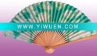 Wholesale Small size bamboo fabric fan