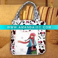 Wholesale handmade cross stitch handbag