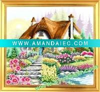 Wholesale Cross stitch fabric 1059