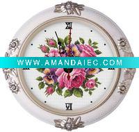 Wholesale clock counted cross stitch kit