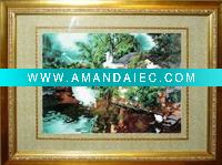 Wholesale Beautiful scenery embroidery