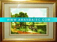 Wholesale Beautiful scenery cross stitch embroidery