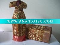 Wholesale Promotion tissue box cover, promotion tissue cover and wine bag