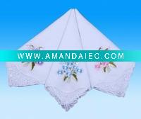 Wholesale Embroidered handkerchief