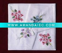 Wholesale Embroidered handkerchiefs
