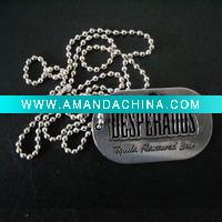 Wholesale military dog tag