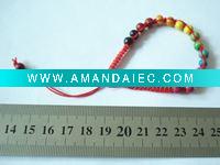 Wholesale wood knitting bracelet,hot sale bracelet,knotted bracelet