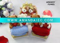 Wholesale Plush dools towel cake
