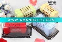 Wholesale 100%Cotton towel cake