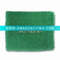 Wholesale Basketball team sweat cotton wristband