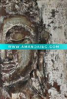 Wholesale handmade crafted buddha Metal Art