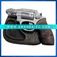 Wholesale Novelty gun shaped ashtray