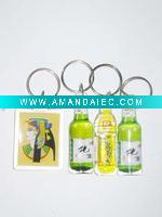 Wholesale bottle shape key chain