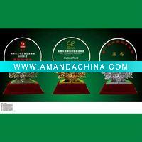 Wholesale crystal trophy cup