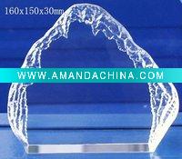 Wholesale Crystal iceberg trophy