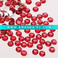 Wholesale red 2mm~8mm resin diamond