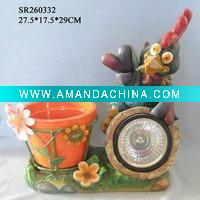 Wholesale Poly Garden Decoration With Solar Light