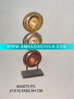 Wholesale 3 circles metal table decoration