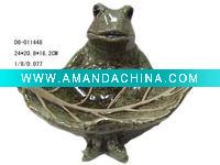 Wholesale Porcelain birdbath garden decoration
