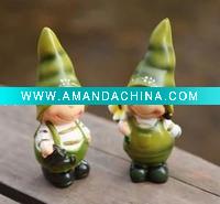 Wholesale Lovely spirits Porcelain decoration crafts