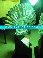 Wholesale preciosa crystal peacock figurine