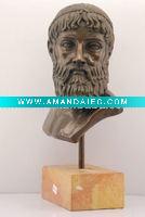 Wholesale bronze bust art sculpture statue