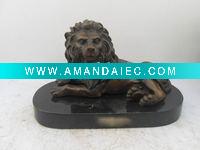 Wholesale bronze sculpture lion animal statue