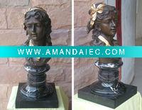 Wholesale Antique woman bust Style Sculpture by Rodin