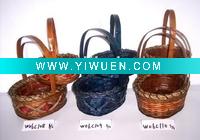 Wholesale bamboo gift flower basket
