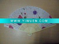 Wholesale Small size bamboo hand fan for giftware