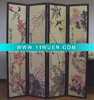 Wholesale folding bamboo screen