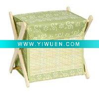 Wholesale foldable bamboo flament Sundries closet and sundries basket