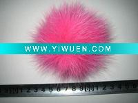 Wholesale Guaranteed 100% Genuine Fox Fur Ball, Key Chain