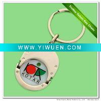 Wholesale Promotional Trolley Token key holder
