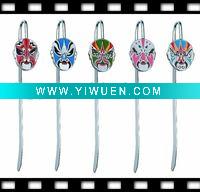 Wholesale Mask metal bookmark