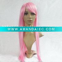 Wholesale Long Cosplay wigs with Side fringe