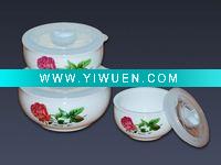 Wholesale factory directly sell dinnerware ceramic storage bowl set