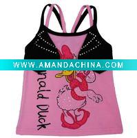 Wholesale New top girls summer tank tops