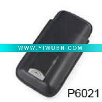 Wholesale CUSTOMER ART GENUINE LEATHER CIGAR CASE 2 finger free logo, with cigar cutter holder