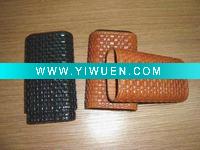 Wholesale top grain bonded cedar leather cigar box