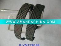 Wholesale Fashion plain grid hair accessory for girl