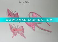 Wholesale butterfly hair accessory