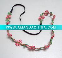 Wholesale Flower Braided Headwrap, bridal hair accessories