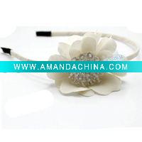 Fashion Hair Accessory Hairband In White Color_020133