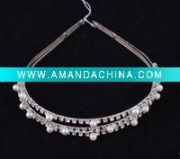 Wholesale Fashion Pearl Rhinestone Hairband/Hair Accessories