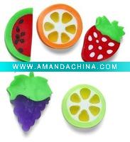 Wholesale Office/School fruit Eraser/plastic rubber