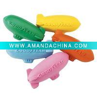 Wholesale School/Office rocket Eraser/plastic rubber